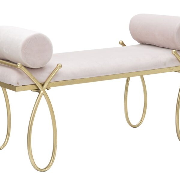 PANCA RIBBON ROSA CM 112,5X49X53