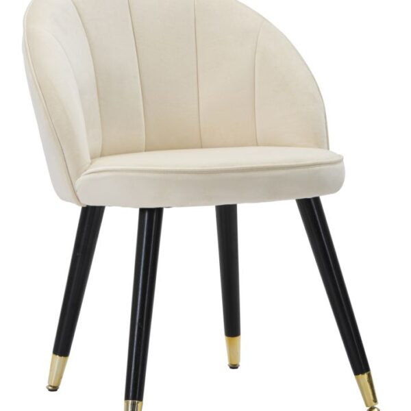 SEDIA LOTY CREMA CM 57X58X80