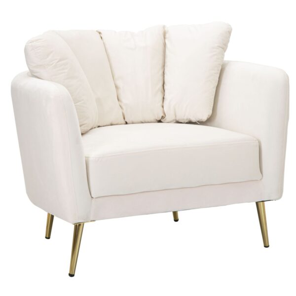 POLTRONA KIEV CREMA CM 88X77X74