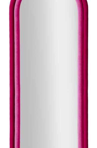 SPECCHIO DA MURO CLOE VELLUTO FUCSIA CM 60X4X160 (MISURA SPECCHIO CM 45X145)
