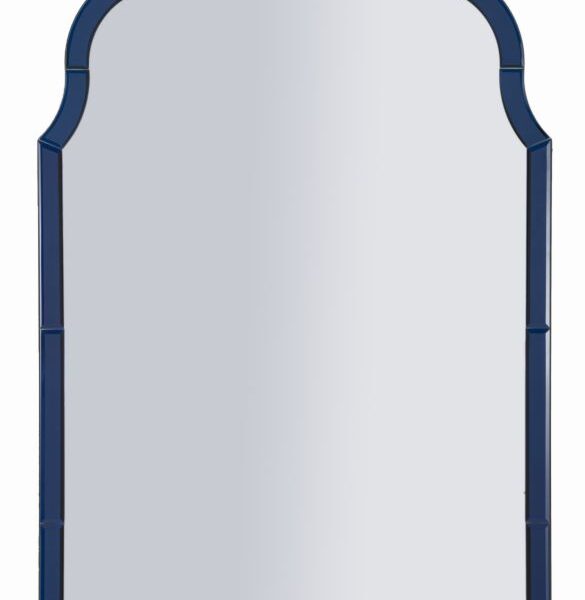 SPECCHIO DA MURO TANGERI BLU CM 62X1X100 (MISURA SPECCHIO CM 55X94)