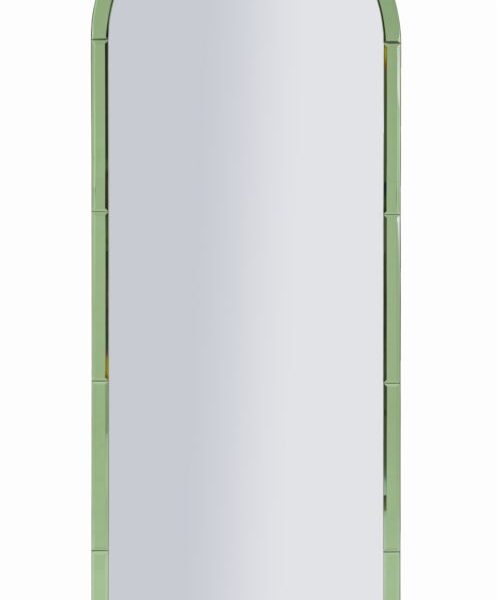 SPECCHIO DA MURO BAKU VERDE CM 55X2X150 (MISURA SPECCHIO CM 49X144)