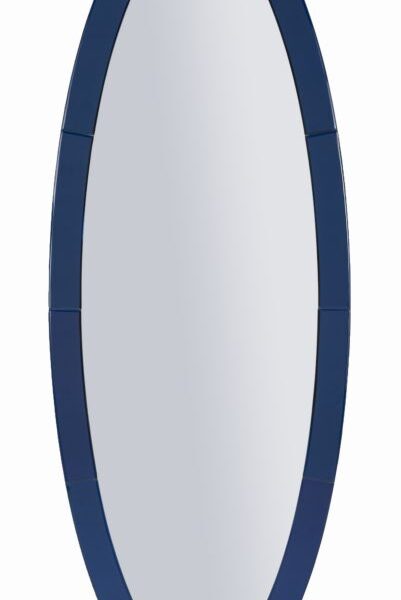 SPECCHIO DA MURO AMMAN BLU CM 55X2X150 (MISURA SPECCHIO CM 42,5X137,5)